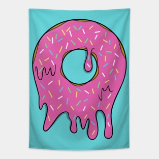 Melting Sprinkle Donut Tapestry