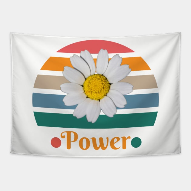 Flower Power Tapestry by In Beauty We Trust