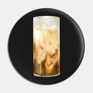 Iced Coffee Latte Pin