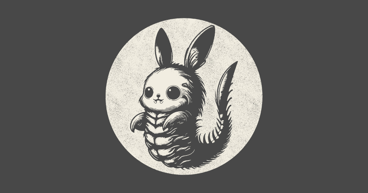 Fish Bunny Hybrid Creature Hybrid Animal TShirt TeePublic