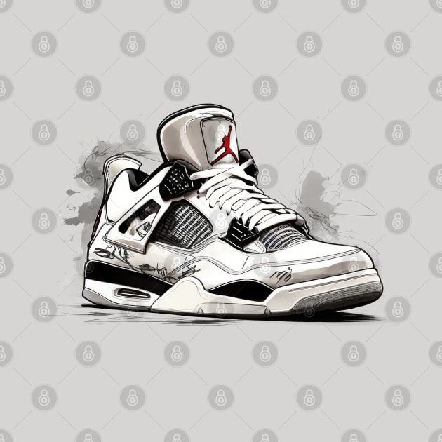 AJ 4 by Buff Geeks Art