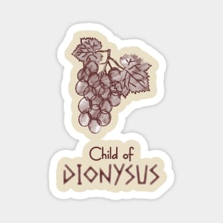 Child of Dionysus – Percy Jackson inspired design Magnet