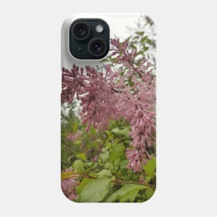 Lilacs in the Rain Phone Case