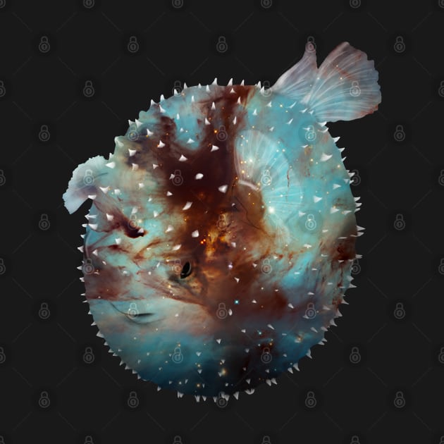 Galaxy Pufferfish by Kristal Stittle