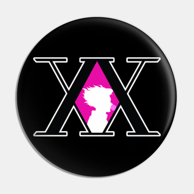 Hunter X Hunter Logo Hisoka Version Hunter X Hunter Pin Teepublic In addition to hunter x hunter designs, you can explore the marketplace for hunterxhunter, manga, and killua zoldyck designs sold by. hunter x hunter logo hisoka version