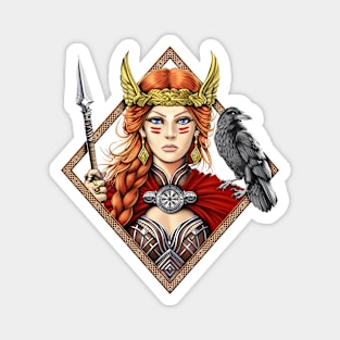 Norse Goddess Freya Magnet