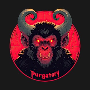 Purgatory Iron Maiden monkey T-Shirt