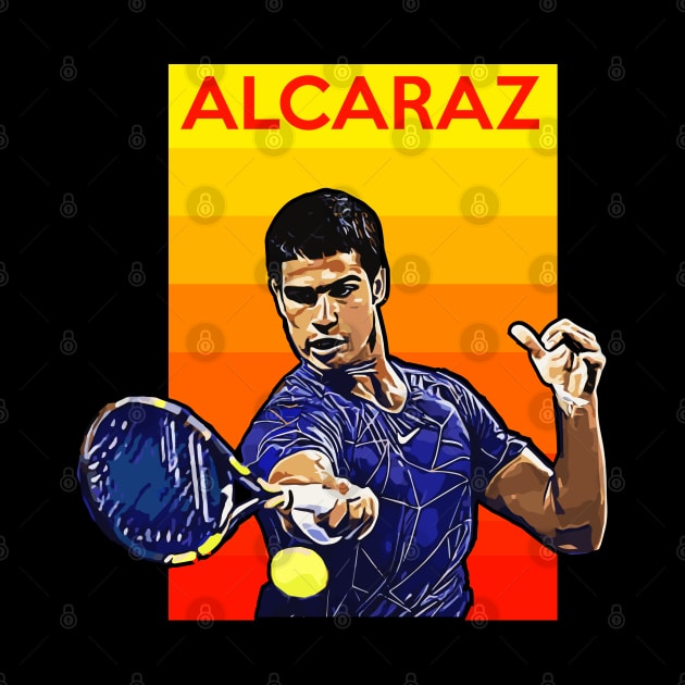 Carlos Alcaraz Tennis Champion by vlada123