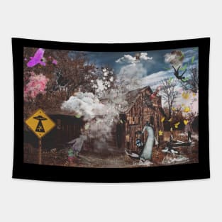 LIFE RECYCLE ART PRINTS Tapestry