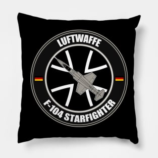 West German Luftwaffe F-104 Starfighter Pillow