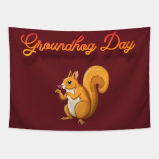 Groundhog Day Tapestry