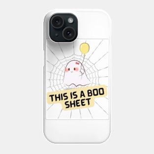 this is a boo sheet Phone Case