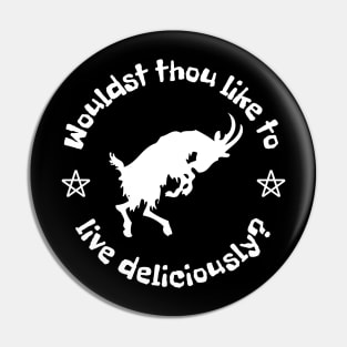 Black Phillip Pin