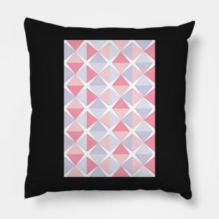 Triangle Pastel Pattern Pillow