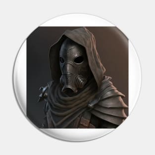 Medieval thieves : fantasy iron mask Pin