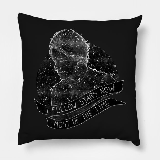 I follow stars Pillow by brunodiniz