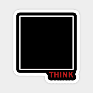 Think outside the box Magnet