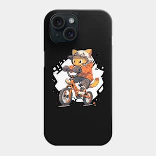 cat bike Phone Case