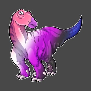 Pride Dino - Genderfluid T-Shirt