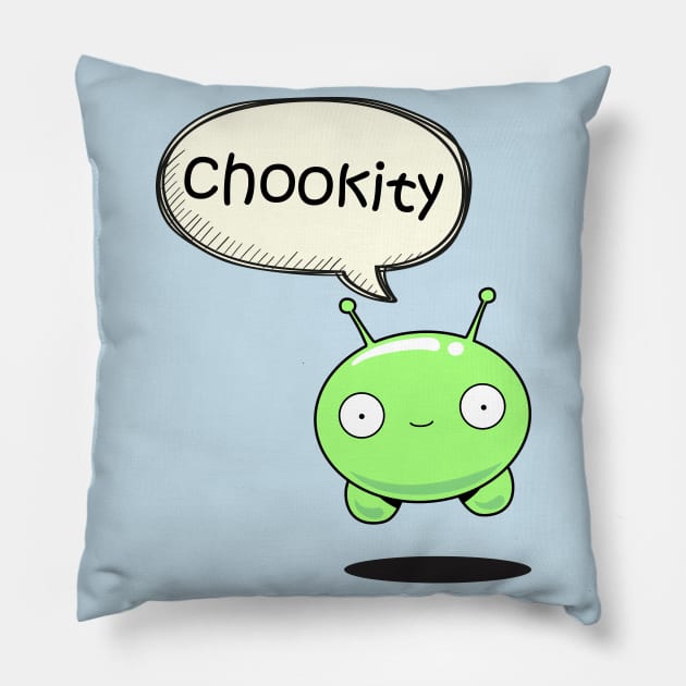 chookity Pillow by HSDESIGNS