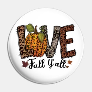 Love Fall Yall Pin