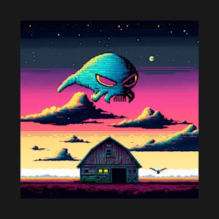 8bit UFO T-Shirt