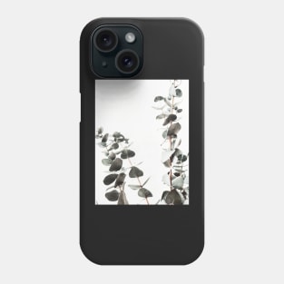 Plant, Leaf, Nature, Green, Landscape,Scandinavian art, Modern art, Wall art, Print, Minimalistic, Modern Phone Case