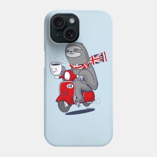 Happy Tea Sloth Phone Case