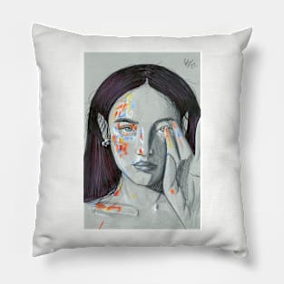 Paint Swatches Pillow