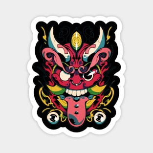 Oni Daruma Magnet