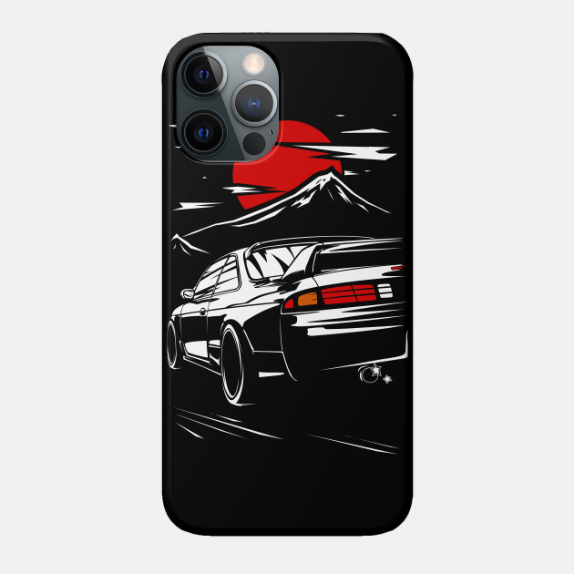 Nissan Silvia s14 Fuji - Nissan Silvia S14 - Phone Case