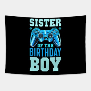 Sister of the Birthday Video Birthday Tapestry