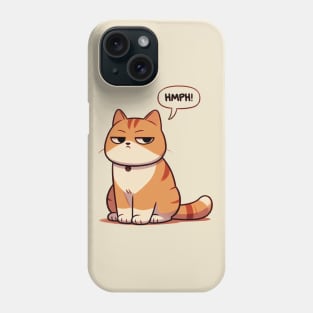 Snobbish cat Phone Case