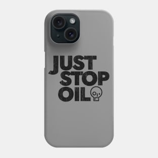 Just Stop Oil Vintage Phone Case