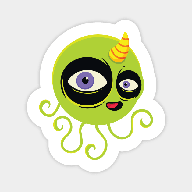 I've got my eye on you! Magnet by Weird Banana