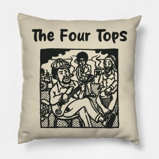 the four tops ll reggae jammin Pillow