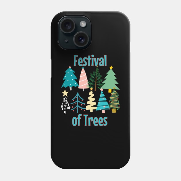 Festival Of Trees Phone Case by BroXmas