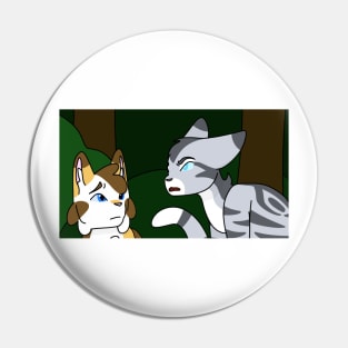 Jayfeather and Poppyfrost Pin