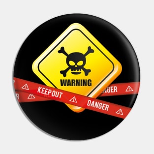 Danger Warning Line Pin