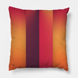 Sunset Colors Gradient Pillow