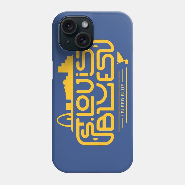 Bleed Blue Phone Case by PaybackPenguin