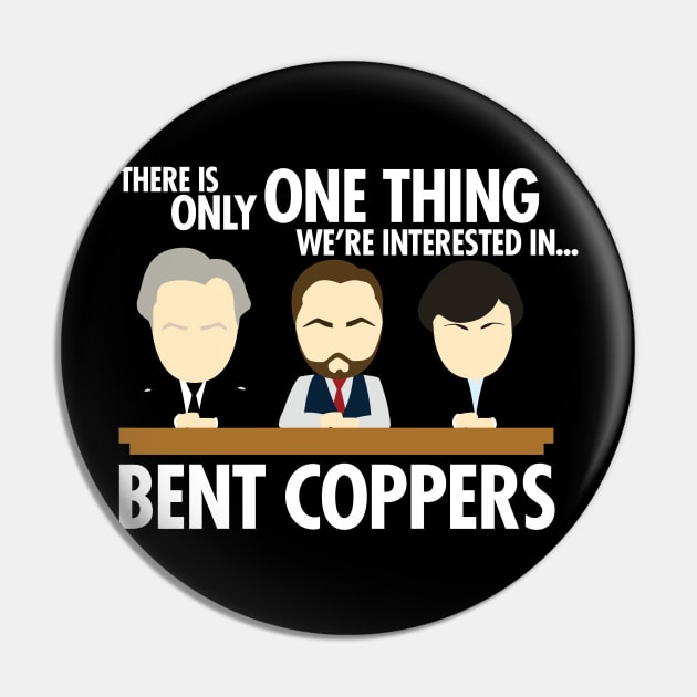 Bent Coppers Line of Duty Pin by NerdShizzle