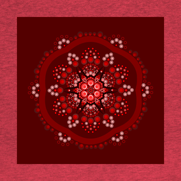 Dot Painting Meets Mandalas 18 1 Aboriginal Kids Hoodie