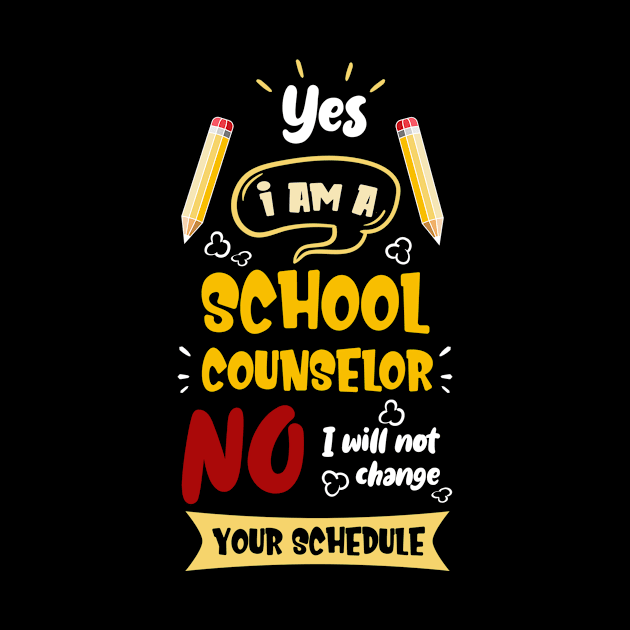 School Counselor Gift by TheBestHumorApparel