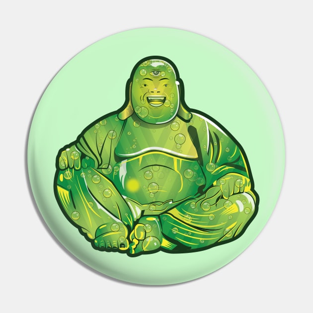 Sparkling Buddha (Hotei) Pin by Yamabushi's Kawaii Store