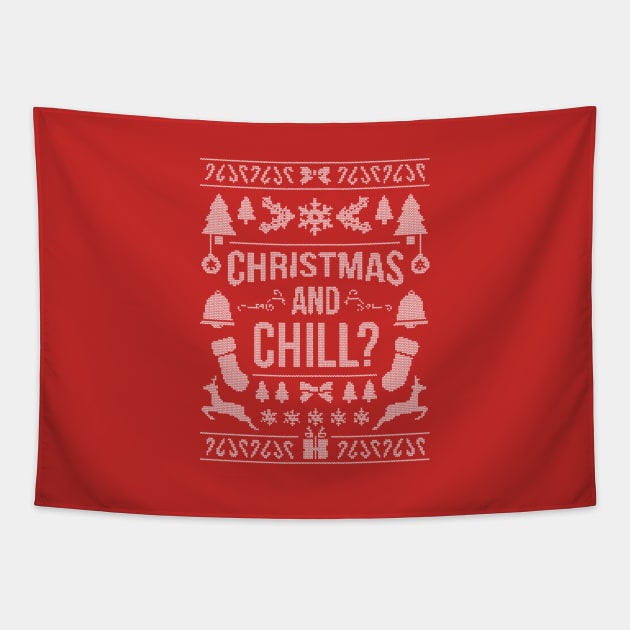 Ugly Sweater / Christmas and Chill? Tapestry by Woah_Jonny