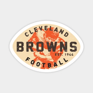 Retro Cleveland Browns 2 by Buck Tee Magnet