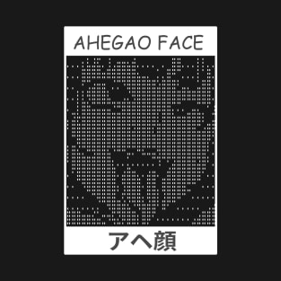 Ahegao Face Hentai Dot Art T-Shirt