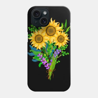 Sunflower Bouquet Phone Case