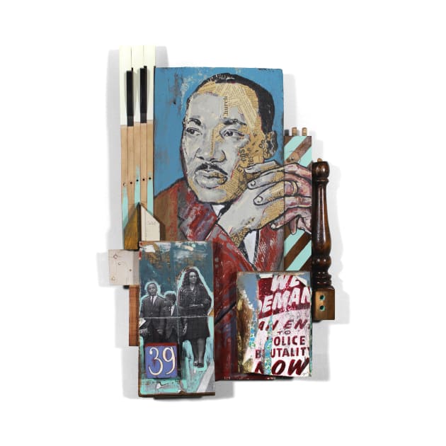 Martin Luther King, Jr "The Measure of a Man" by todd_stahl_art